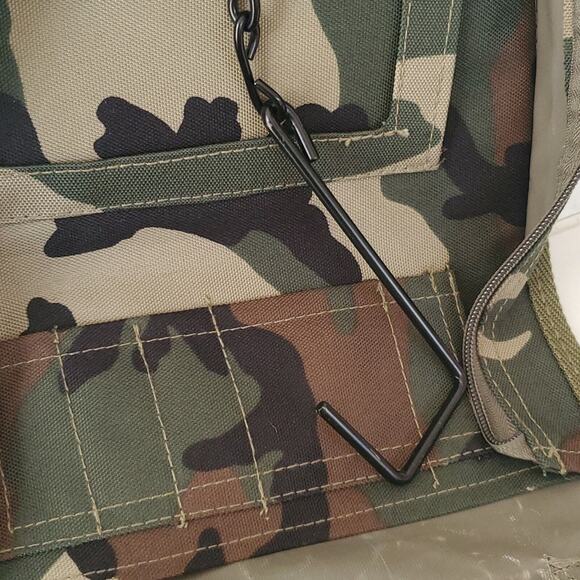 Mil-tec Unisex Shower Toiletries Camo Army Military Bag Shower Caddy - Picture 7 of 16